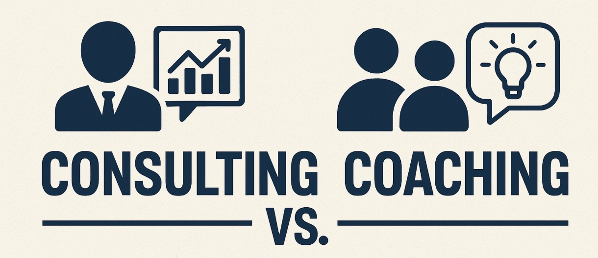 Consulting vs Coaching Consulting vs Coaching