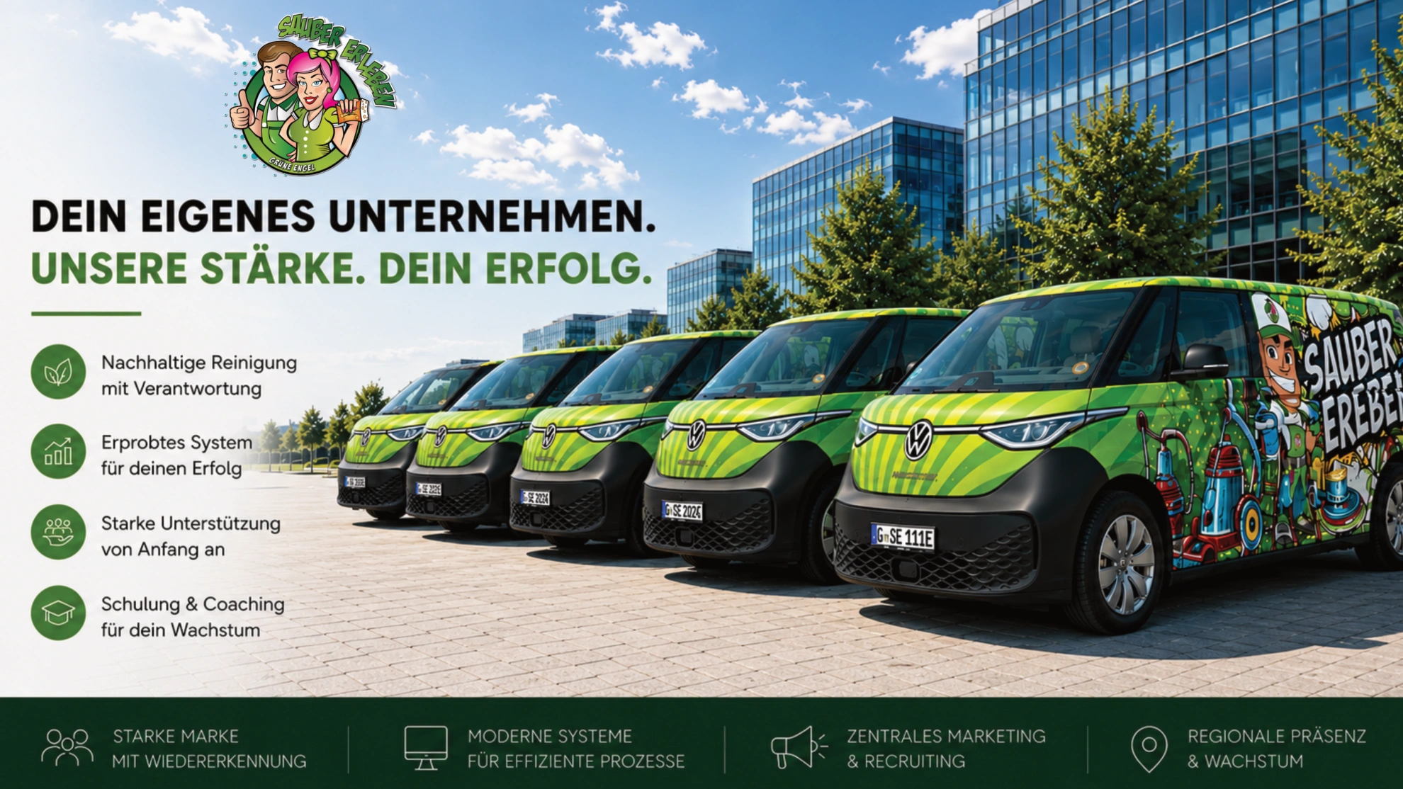 Grüne Engel -sauber erleben-